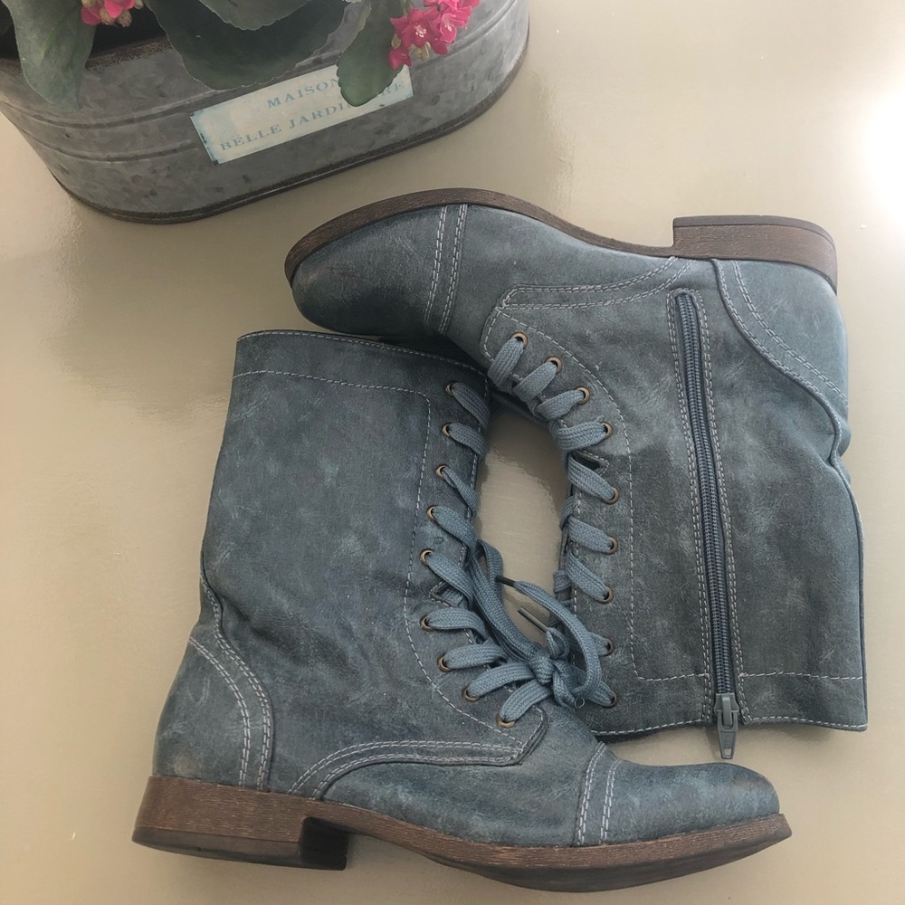 Blue Booties